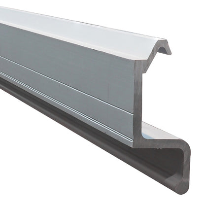 Kombinerad stötskyddslampa i aluminium, anodiserad