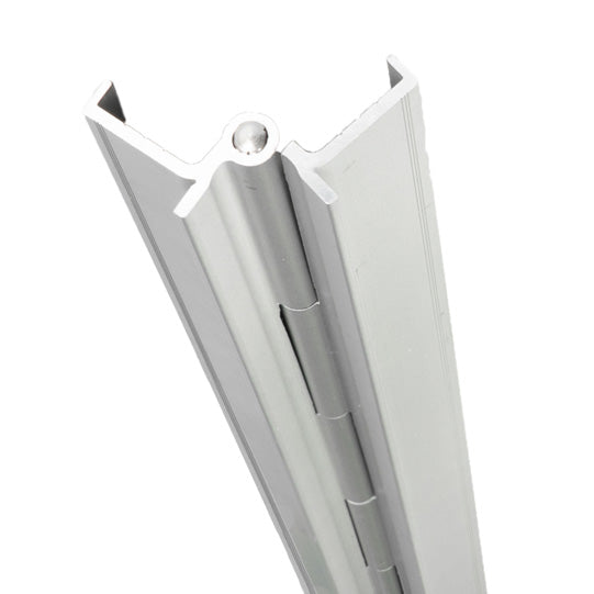 Aluminum hinge, 180° foldable, 2000 mm