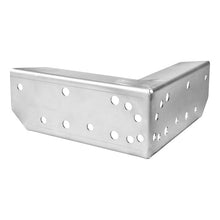 Corner connection for aluminum floor frame, stainless steel