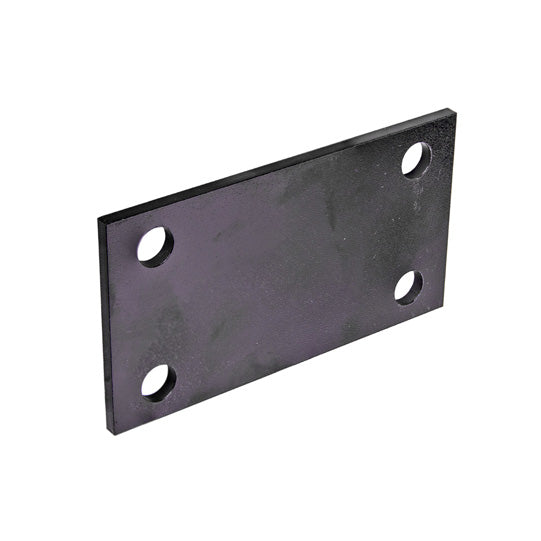 Counter plate for screw-on bracket, steel, KTL