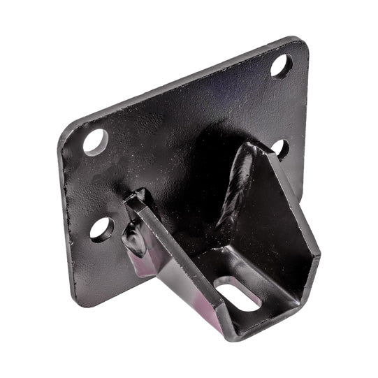 Bolt-on bracket, steel, black KTL, up to 7.5 t permissible GM