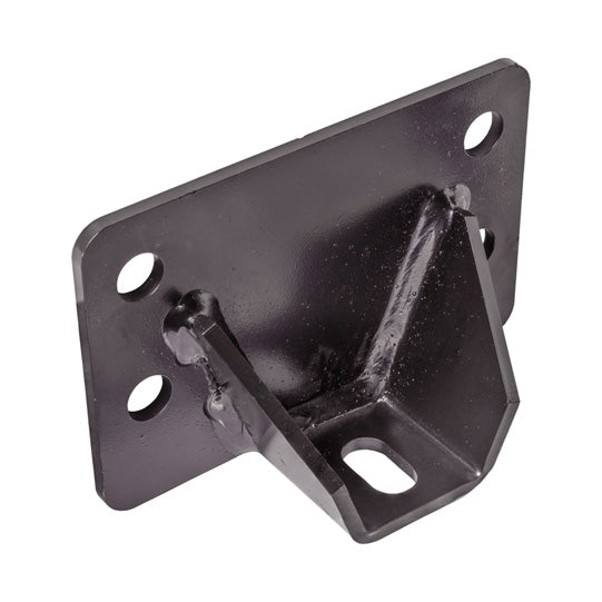 Bolt-on bracket, steel, black KTL, up to 12 t permissible GM