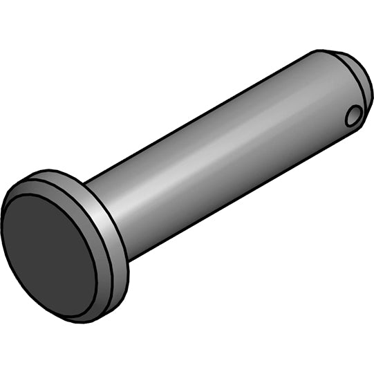 Bolt with head and cotter pin hole