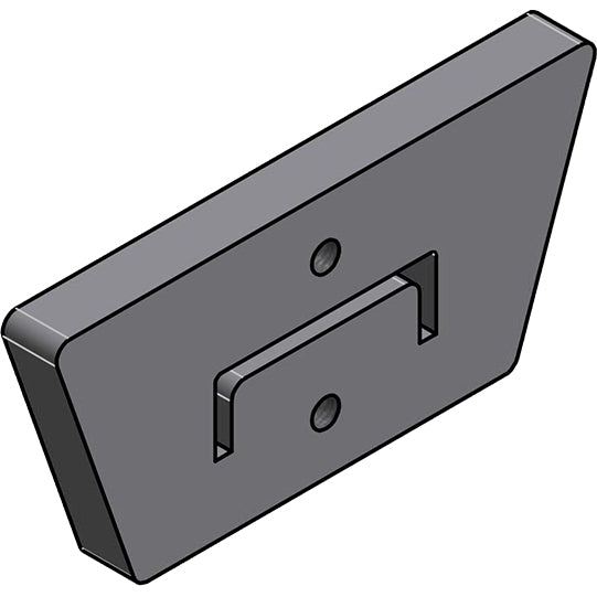 Counter plate to reinforce the steel floor frame