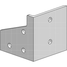 Connecting bracket on the left for mounting