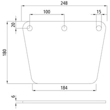 Push plate for steel subframe