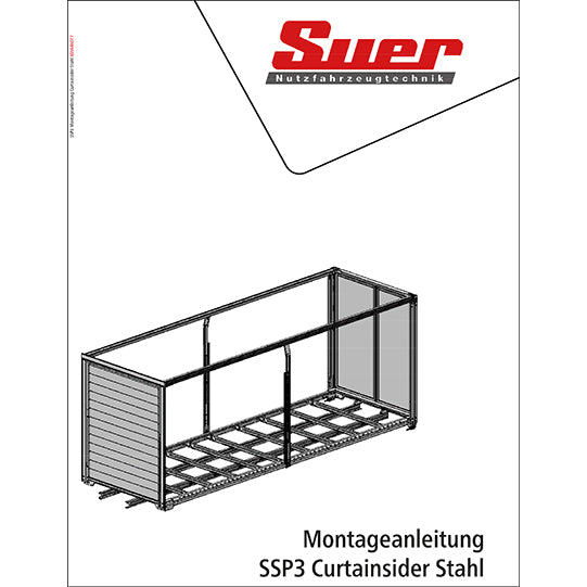 Assembly instructions SSP3 Curtainsider steel