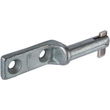 Hinge pin, with drop lug/tongue, galvanized steel