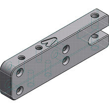 Gas spring holder, slide-in piece for Cargotr. surround Varia