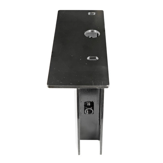 Roof rail holder CS steel, 100 mm, front right, KTL black