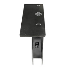 Roof rail holder CS steel, 100 mm, front right, KTL black