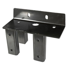 Roof rail holder CS steel, 100 mm, rear right, KTL black