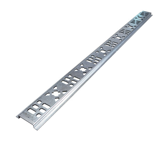 Multi-X floor lashing rail, microZINQ® 5, 43 mm (40+3), 2400 mm