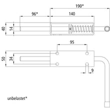 Dropside lock for dropside lifting aid, galvanized