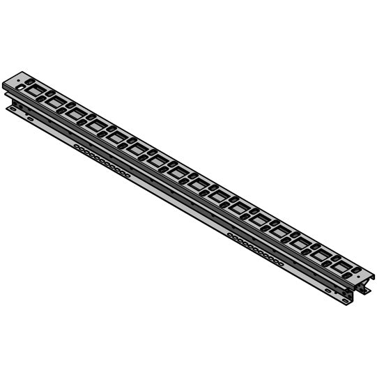 MultiSave-poikkipalkki. SSP3. lattiakorkeus 27 mm. pituus 2276 mm