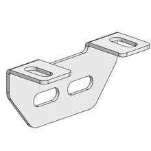 SSP3 Screw-on bracket for MultiSave crossbars, galvanized.