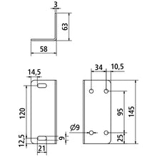 SSP3 Monteringsfäste för lämbromsar, fram/bak