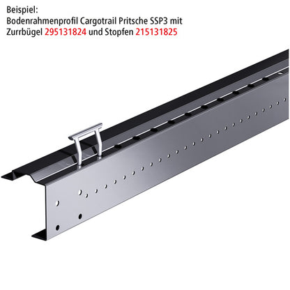 Floor frame profile platform SSP3, S420GD, 6800mm, 152x30x3mm