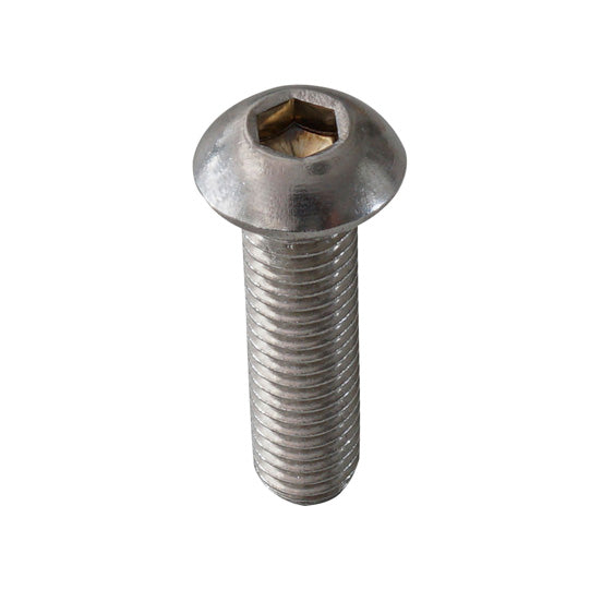 Pan-head screw, M 10x30, stainless steel A2-070, ISO 7380