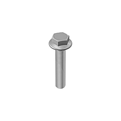 Hexagon head screw w/ flange, galv., M14x30, 10.9, DIN 6921