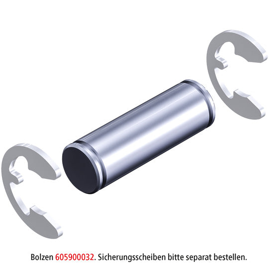 Bolt Ø 8 × 28, for bearing shoe for dropside lifting aid 3.0