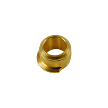 Brass bearing with milled edge