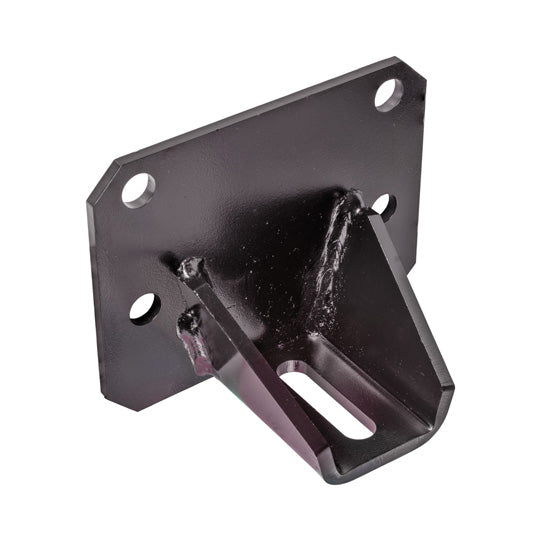 Bolt-on bracket, steel, black KTL, up to 4.6 t permissible GM