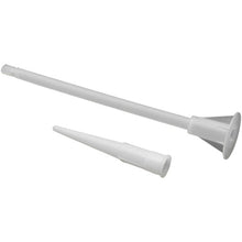 Set of mixing rod and screw-on tip