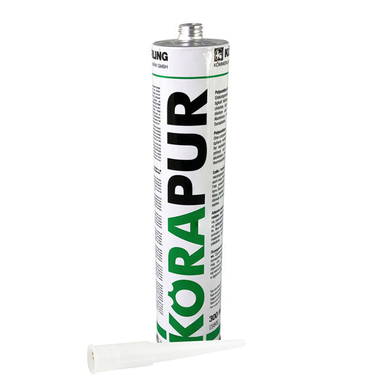 Körapur 140, adhesive and sealant, colour white, 300 ml
