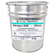 Körapur 840/45, component A resin only, bucket 5 kg, beige