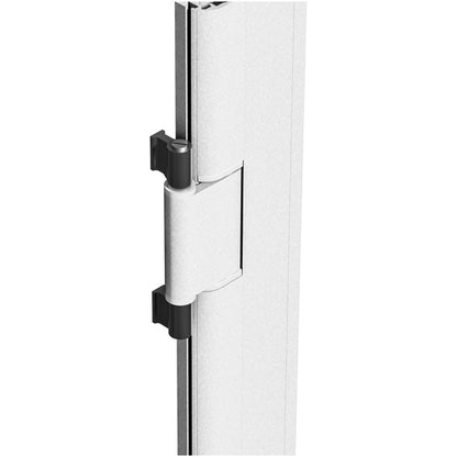 Weld-on fixing set for double-joint hinge