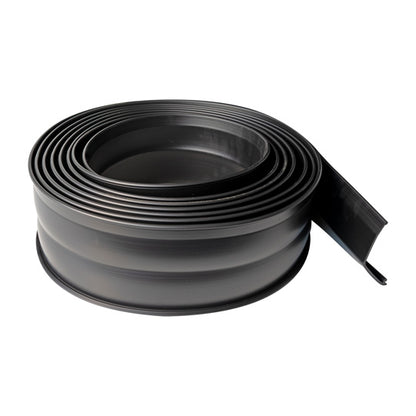 PVC seal, black, roll 9 m