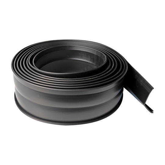 PVC seal, black, roll 14 m