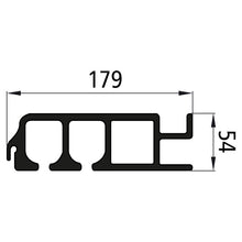 Curtain sider profile for Flatliner 7500 mm