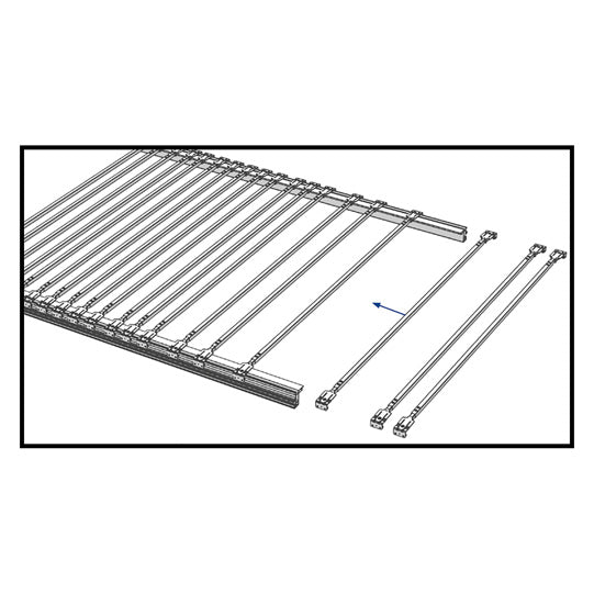 Sesam-kattokaari VG, 2550 mm, 3 astetta