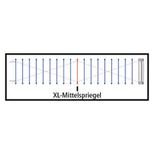 Sesam XL center transom VG, 2550 mm