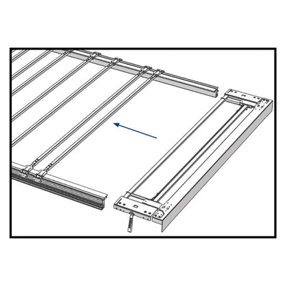 Sesam End carriage BG, 2550 mm, 3 degrees