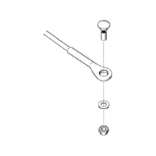 Sesam shoulder screw, M8 x 29