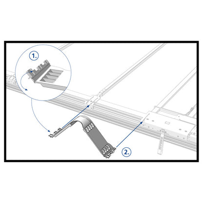 Sesame joint, length 650 mm, 3 degrees, TIR