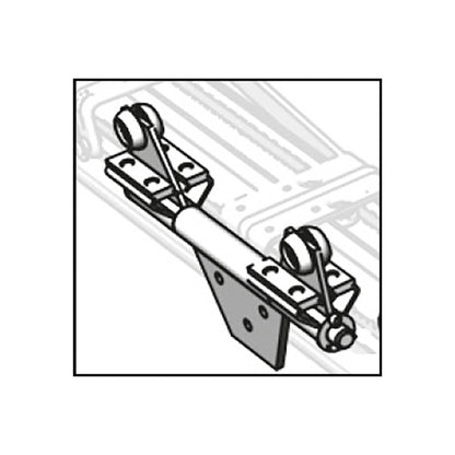 Edscha-pylväskärry, sinkitty, pyörivä