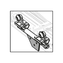 Edscha stanchion trolley, galvanised, rotatable