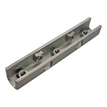 Clamping profile, galvanized, 5-hole