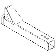 Edscha front wall bow holder, left, incl. plastic stopper
