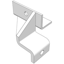 Edscha front wall bow holder, right, raw steel