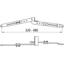Edscha adjustable equalizing joint right