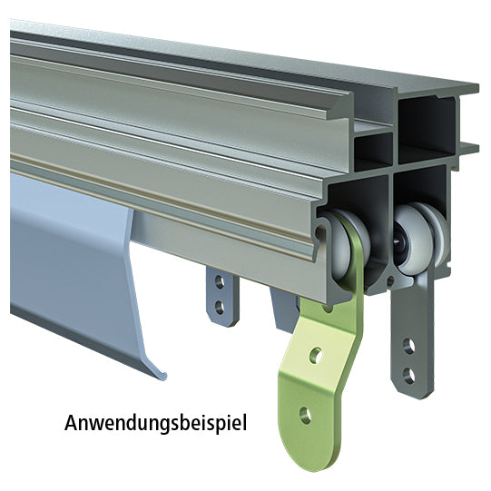 Edscha tarpaulin roller, cranked, galvanized steel