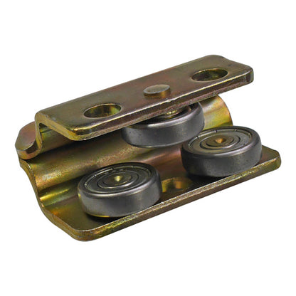 Edscha-pyörällinen kärry, kuulalaakerit mukana, sinkittyä terästä.