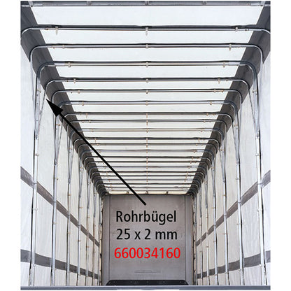 Edscha tube bracket SB-Profi, 25 x 2 mm