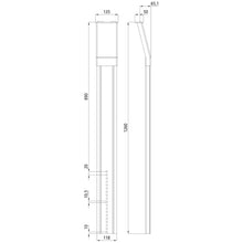 Edscha CS slide-in profile BG cranked, nominal height 1200 mm