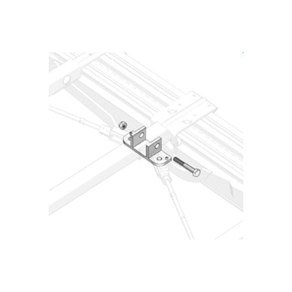 Edscha bracket for castor trolley